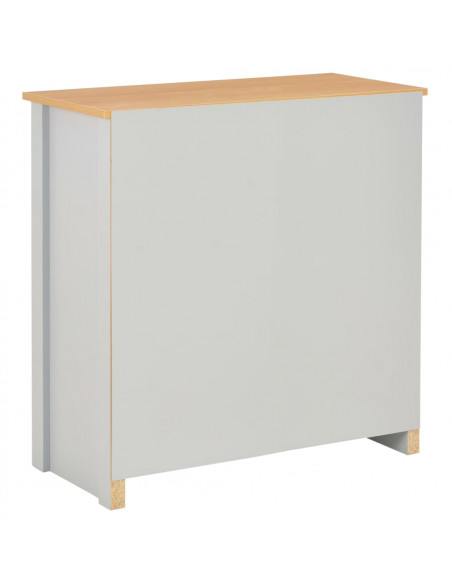 Credenza Grigia 79x35x81 cm
