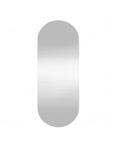Specchio da Parete 20x50 cm Vetro Ovale 2