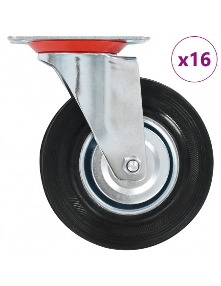 Ruote Girevoli 16 pz 125 mm