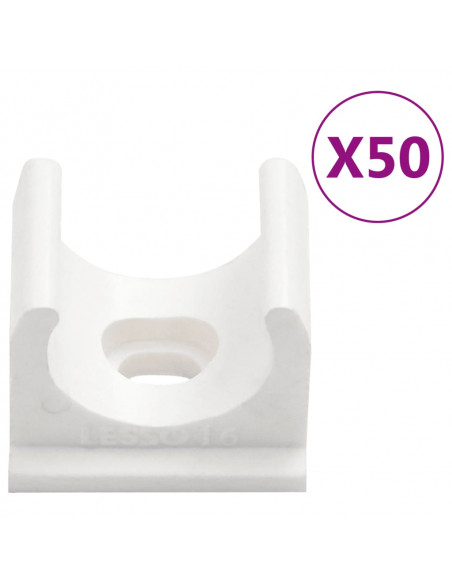 Canaline per Cavi con Clip Ø16 mm 30 m in PVC