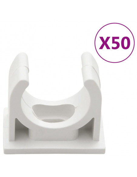 Canaline per Cavi con Clip Ø25 mm 30 m in PVC