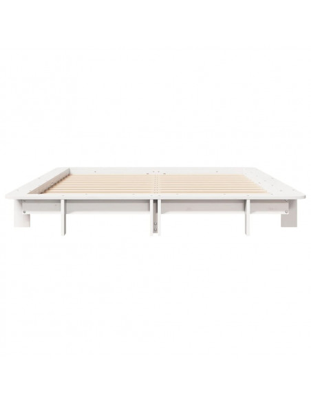 Giroletto Bianco 120x190 cm Legno Massello di Pino