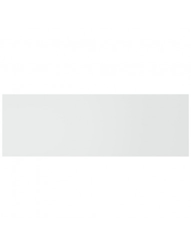 Testiera per Letto Bianca 240x1,5x80 cm in Legno Ingegnerizzato