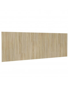 Testiera Letto Rovere Sonoma 240x1,5x80 cm Legno Ingegnerizzato 2