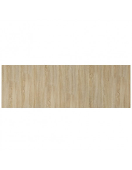 Testiera Letto Rovere Sonoma 240x1,5x80 cm Legno Ingegnerizzato