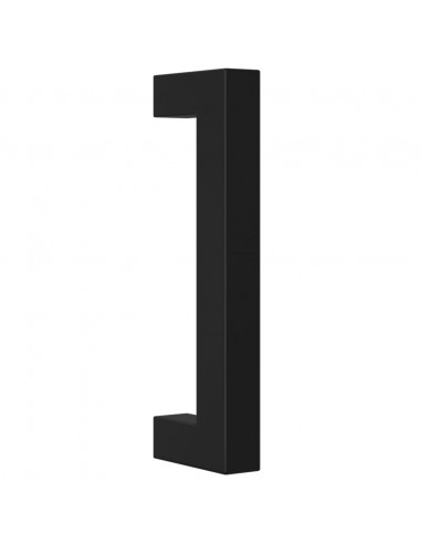 Maniglie per Mobili 20 pz Nere 96 mm in Acciaio Inox