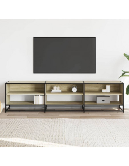 Mobile Porta TV Rovere Sonoma 180x40x46 cm in Truciolato