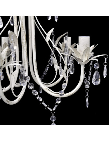 Lampada da Soffitto Lampadario in Cristallo con 5 Portalampade