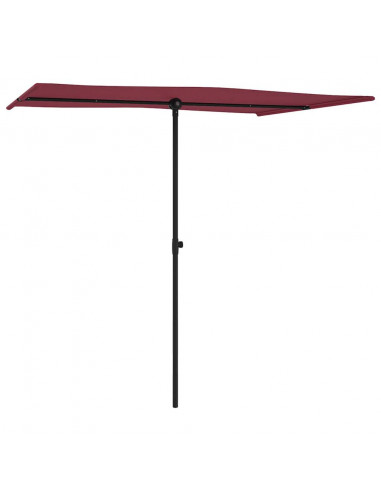 Ombrellone da Esterni con Palo in Alluminio 2x1,5 m Bordò