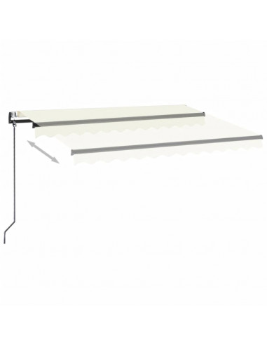 Tenda da Sole Retrattile Automatica 350x250 cm Crema