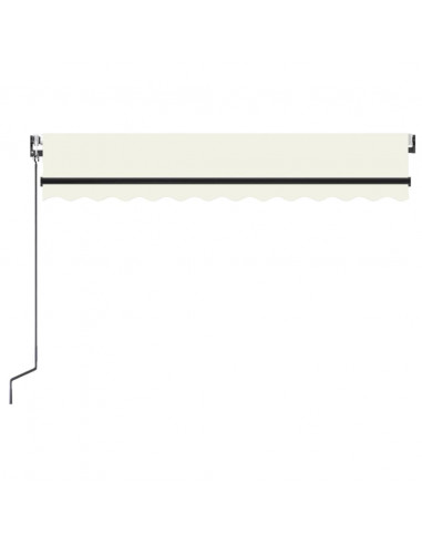 Tenda da Sole Retrattile Automatica 350x250 cm Crema