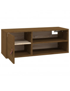 Pensile Miele 80x30x30 cm in Legno Massello di Pino 2