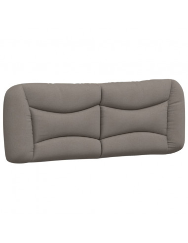 Giroletto con Luci LED Tortora 140x190 cm in Tessuto