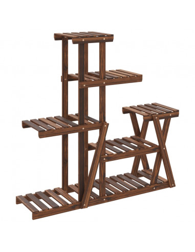 Portafiori 95x25x96 cm in Legno Massello di Abete