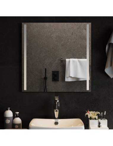 Specchio da Bagno con Luci LED 60x60 cm