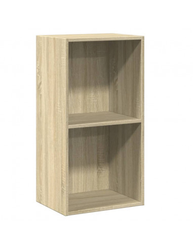 Libreria 5 Ripiani Rovere Sonoma 40x30x76,5cm Legno Multistrato