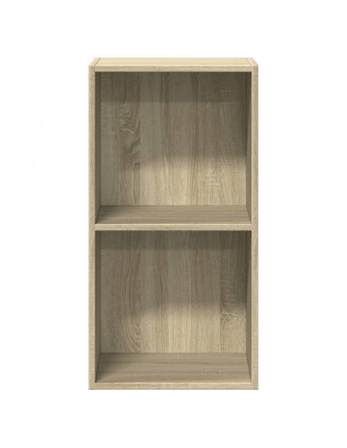 Libreria 5 Ripiani Rovere Sonoma 40x30x76,5cm Legno Multistrato