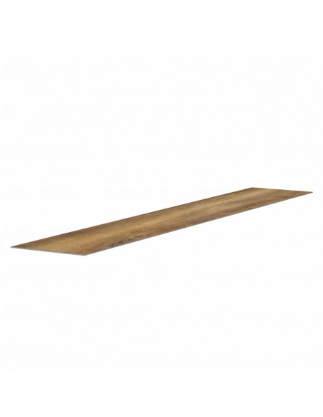 Pannelli da Parete Effetto Legno Marrone PVC 4,12 m²
