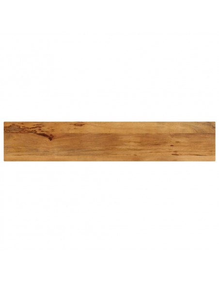 Piano per Tavolo 160x30x2,5cm Rettangolare Legno Massello Mango
