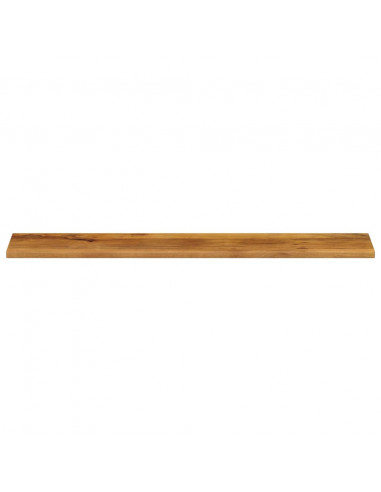Piano per Tavolo 160x30x2,5cm Rettangolare Legno Massello Mango