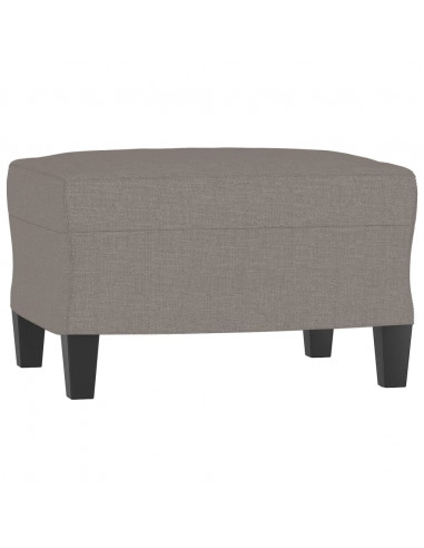 Poggiapiedi Tortora 60x50x41 cm in Tessuto