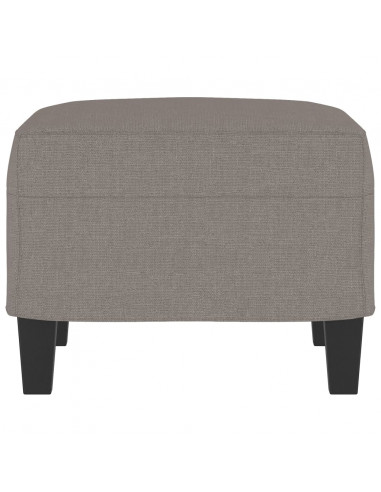 Poggiapiedi Tortora 60x50x41 cm in Tessuto