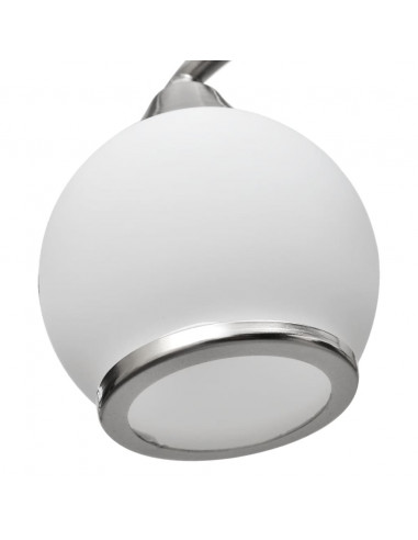 Lampada da soffitto lampadario in vetro per 5 lampadine E14