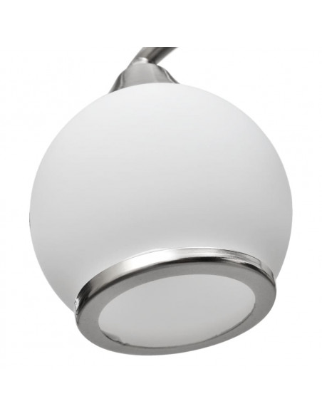 Lampada da soffitto lampadario in vetro per 5 lampadine E14