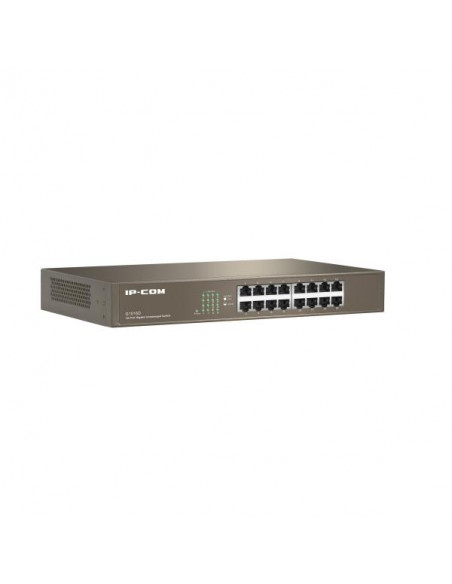 IP-COM Networks G1016D switch di rete Non gestito L2 Gigabit Ethernet (10/100/1000) 1U Bronzo