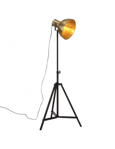 Lampada da Terra 25 W Ottone Anticato 61x61x90/150 cm E27