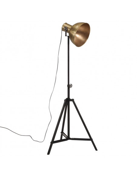 Lampada da Terra 25 W Ottone Anticato 61x61x90/150 cm E27