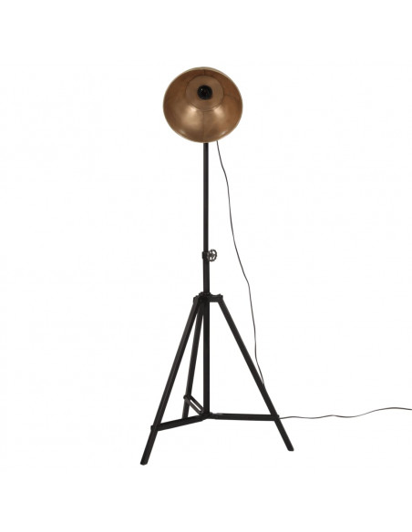 Lampada da Terra 25 W Ottone Anticato 61x61x90/150 cm E27