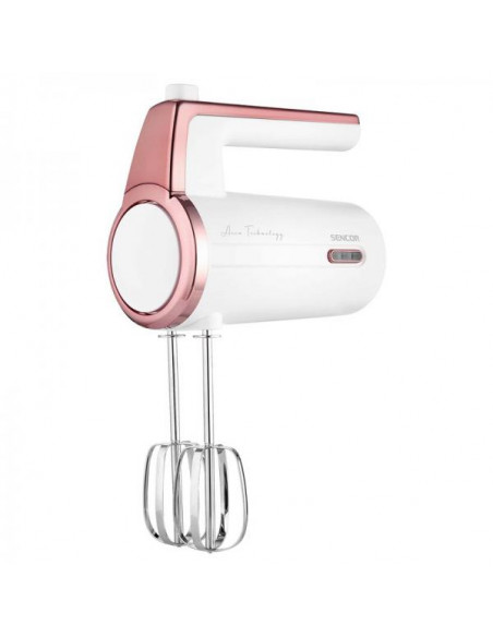 Sencor SHM 9000WH Sbattitore manuale 50 W Rosa, Bianco