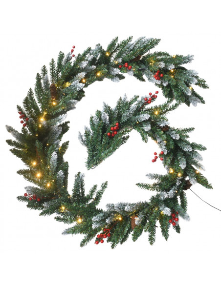 Set Decorazioni di Natale per Porte 4 pz in PVC