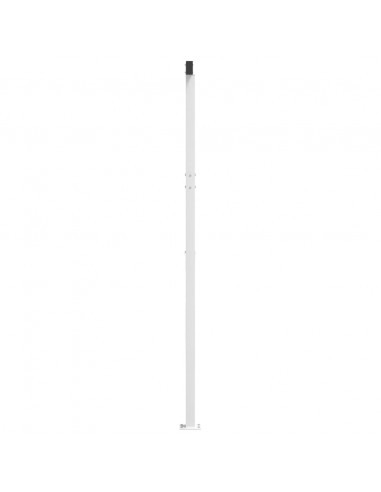 Set Pali per Tenda da Sole Bianco 600x245 cm Ferro