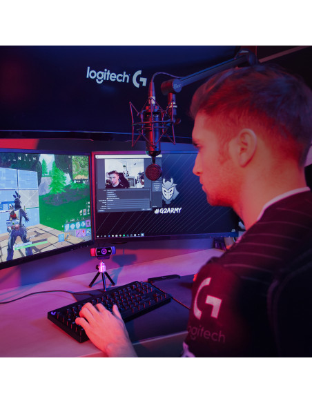 Logitech C922 Pro Stream webcam 1920 x 1080 Pixel USB Nero