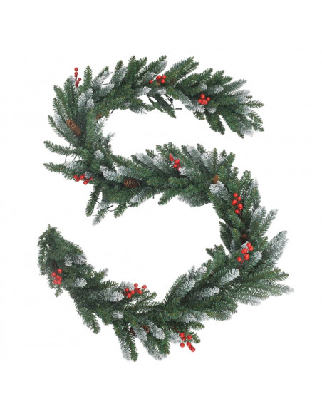 Set Decorazioni di Natale per Porte 4 pz in PVC