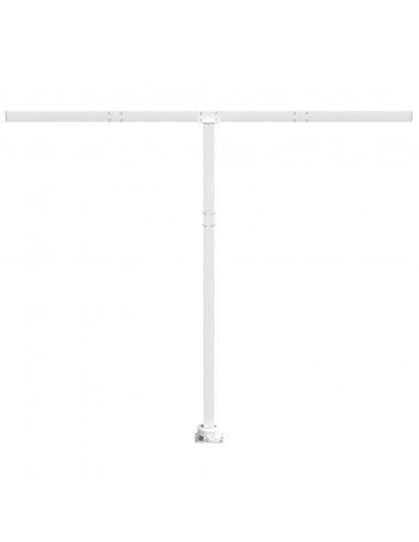 Set Pali per Tenda da Sole Bianco 300x245 cm Ferro