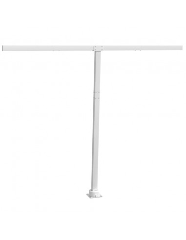 Set Pali per Tenda da Sole Bianco 300x245 cm Ferro