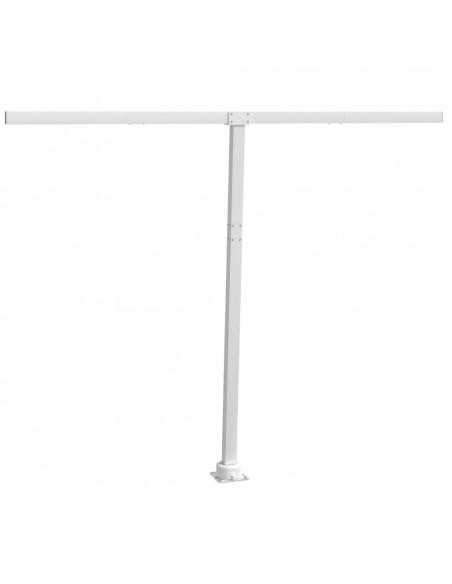 Set Pali per Tenda da Sole Bianco 300x245 cm Ferro