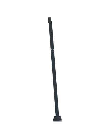 Set Pali per Tenda da Sole Antracite 600x245 cm Ferro