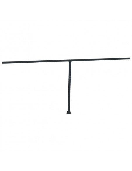 Set Pali per Tenda da Sole Antracite 600x245 cm Ferro