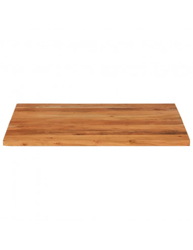 Piano per Tavolo 80x80x2,5 cm Quadrato Legno Massello di Acacia