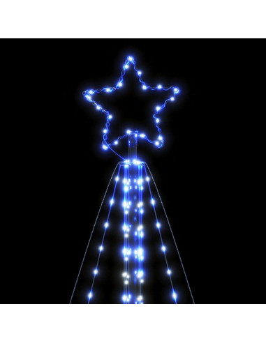 Illuminazione per Albero di Natale 615 LED Blu 404,5 cm