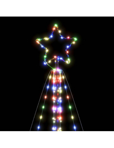 Illuminazione per Albero di Natale 615 LED Colorati 404,5 cm