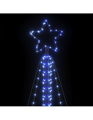 Illuminazione per Albero di Natale 861 LED Blu 478 cm