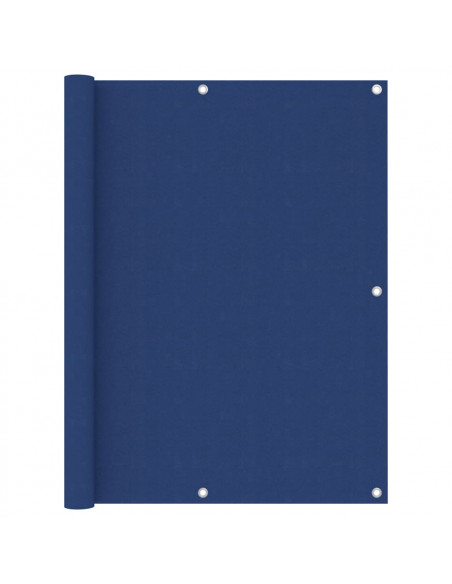 Paravento Balcone Blu 120x400 cm Tessuto Oxford