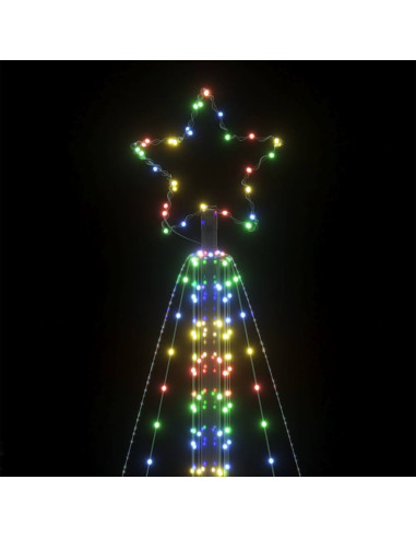 Illuminazione per Albero di Natale 861 LED Colorati 478 cm