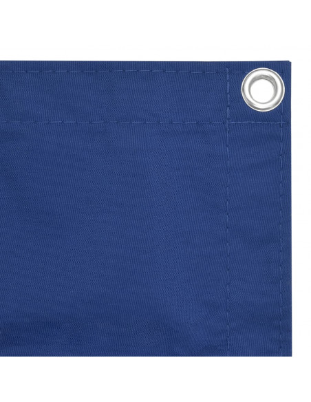 Paravento Balcone Blu 120x400 cm Tessuto Oxford