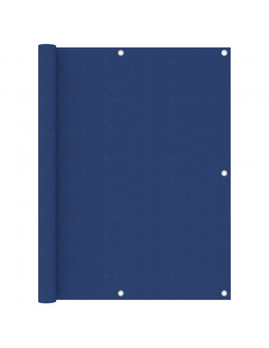 Paravento Balcone Blu 120x500 cm in Tessuto Oxford